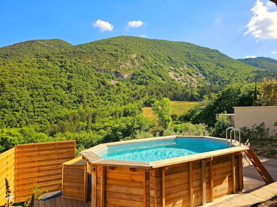 La Castellane, Vue Imprenable Sur Le Luberon Villa Saignon Eksteriør billede